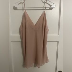 Nude color tank